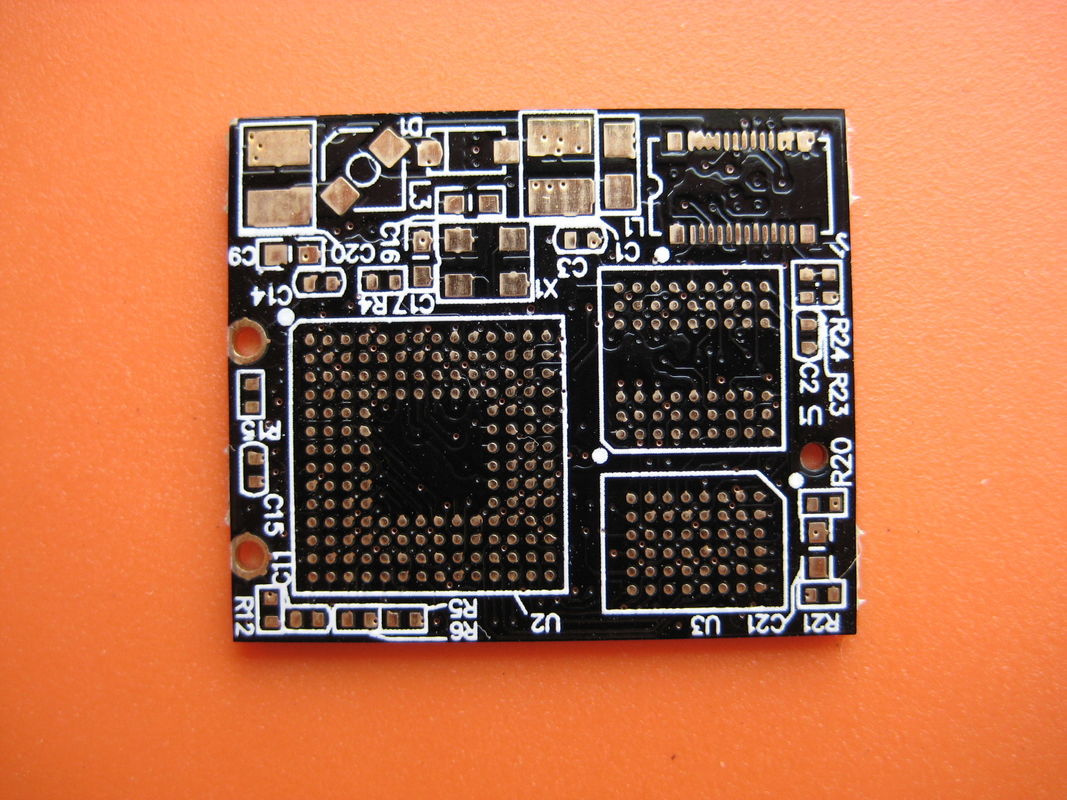 6-32L HDI PCB การออกแบบ 0.2mm-6.0mm ความหนาครึ่งหลุม Bga Feature
