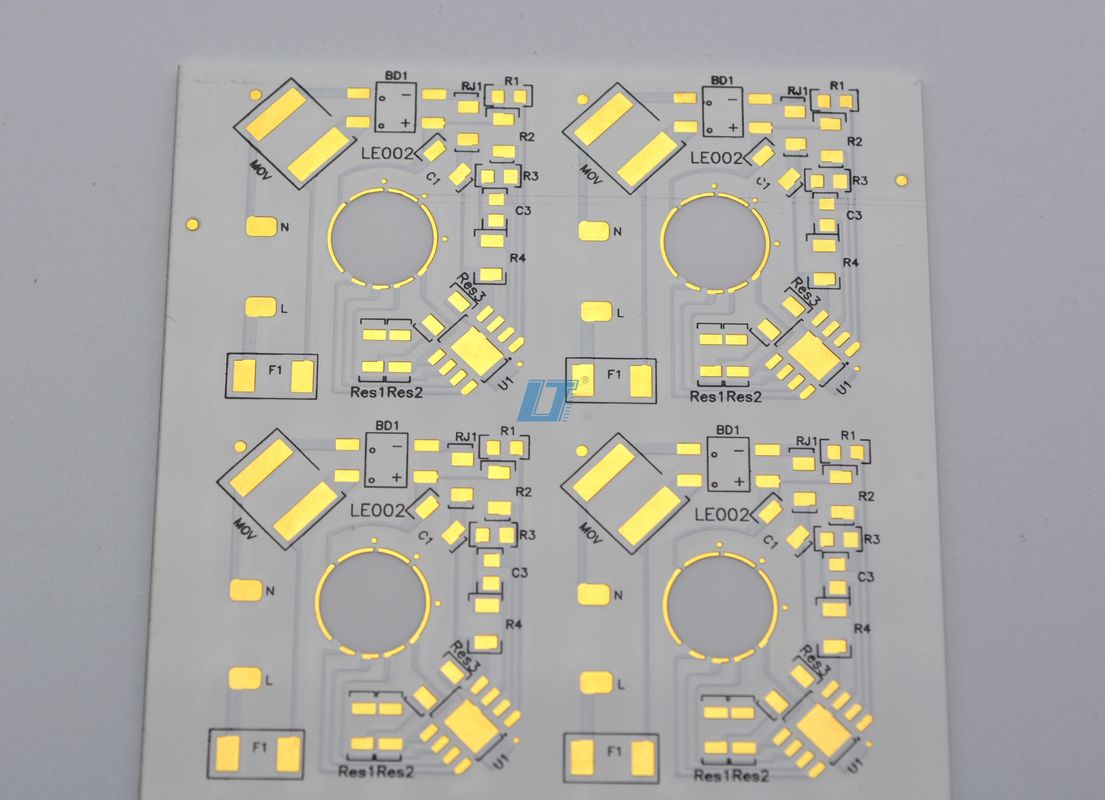 ขนาดทนทาน 2mm ~ 200mm กระดาน PCB เซรามิก AL2O3 ALN หน้ากากผสมสีดํา