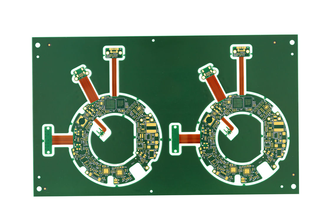 ความยืดหยุ่นดี ผสมผสาน Pcb กระชับยืดหยุ่น 52L Max Layer Bend Radius 0.5-10Mm
