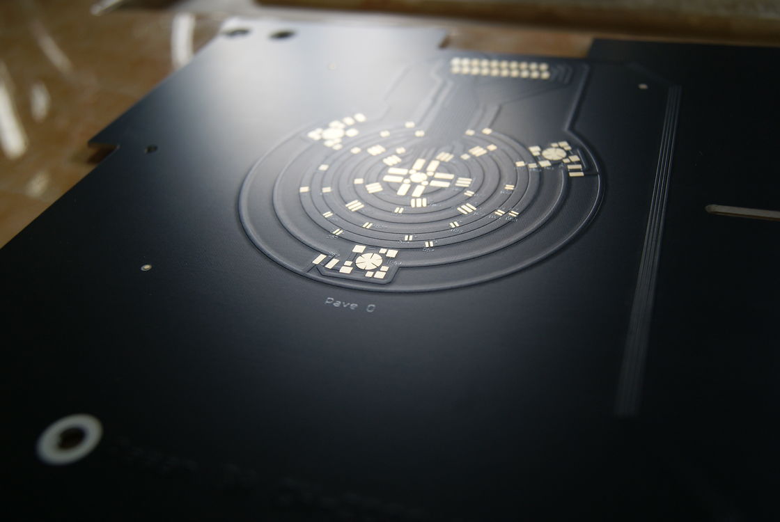 Black Silkscreen PTTC Metal PCB กับ 2-16 ชั้น เพื่อการทํางานและความทนทานที่ดีที่สุด