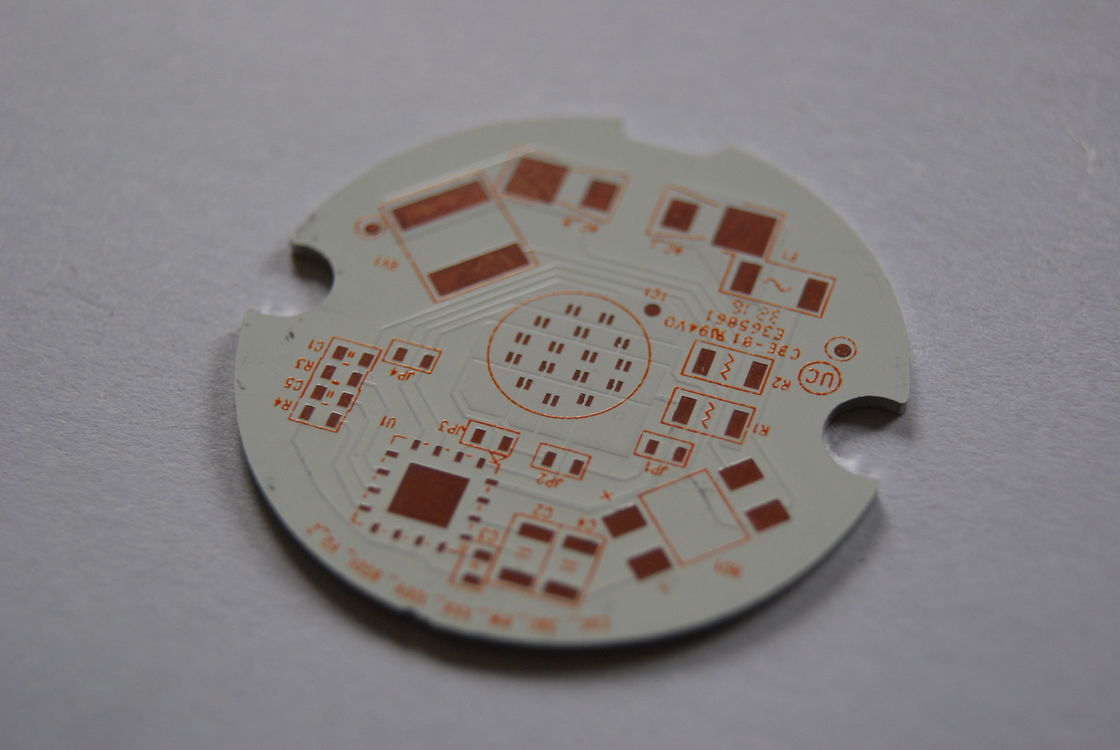 Custom Silkscreen IMS PCB Base Board ความสามารถในการนําความร้อน ลูกค้าต้องการหน้ากาก solder สี