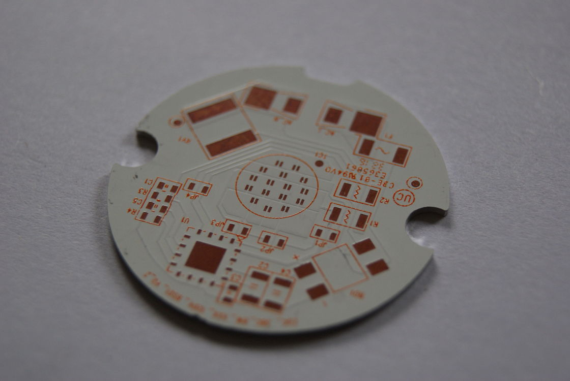 ขาวเหลือง Immersion เงิน PCB โบดฐาน 0.5-6.0oz ทองแดง IMS โบดวงจร