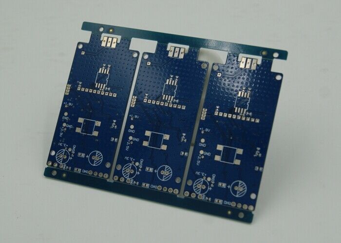 Fr-4 PCB ด้านสอง สีเขียว Immersion ทอง บอร์ดวงจรสีขาว สีไหม OSP ปลาย