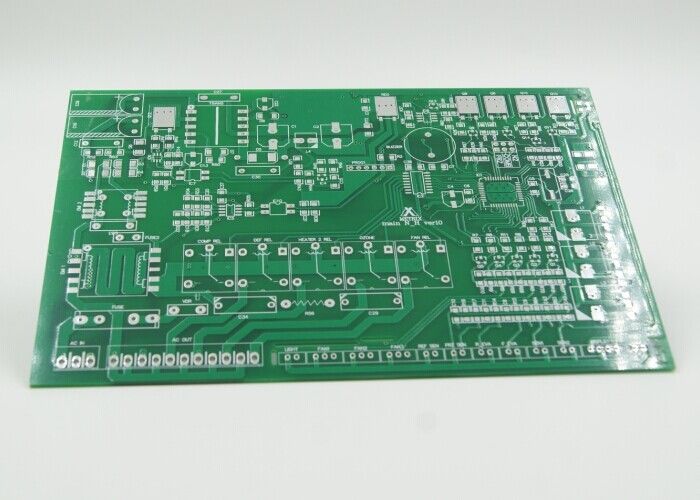 PCB ด้านสองแม่นยําที่มีพื้นผิวทองดําน้ํา 100% E ทดสอบ สีเขียว Solder Resist