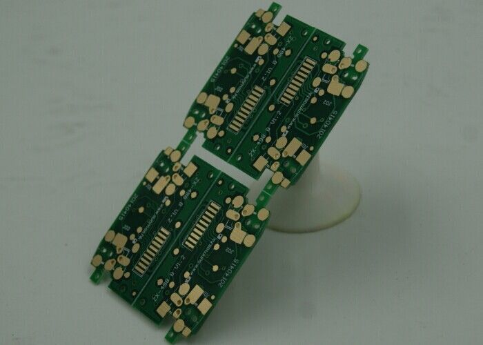 Double Layers Double Sided PCB ด้วยน้ําหนักทองแดง 1-6oz และ 0.075 มม.