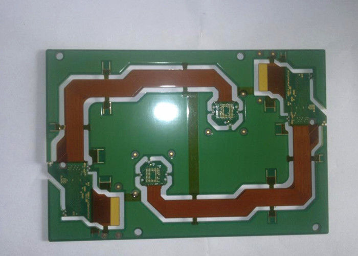 1-8 Times Bending Rigid Flex PCB FR4 Polyimide PET 52L 1-28layer ENIG OSP เงิน
