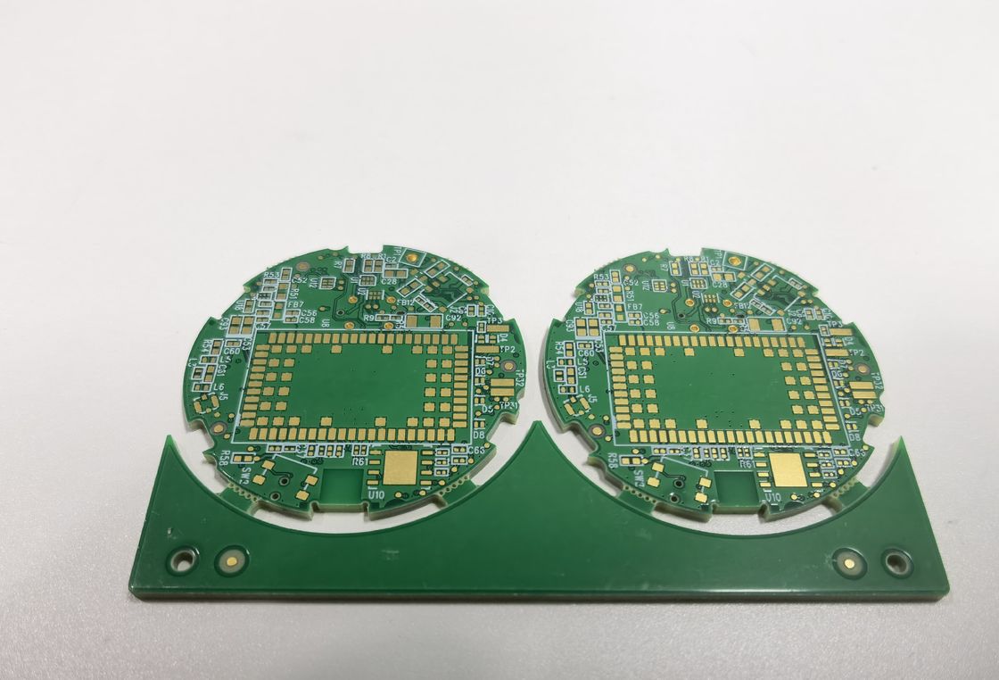 6 ชั้นควบคุมความคัดค้าน HDI Multilayer Pcb 0.2mm-6.00mm ความหนา 1+N+1