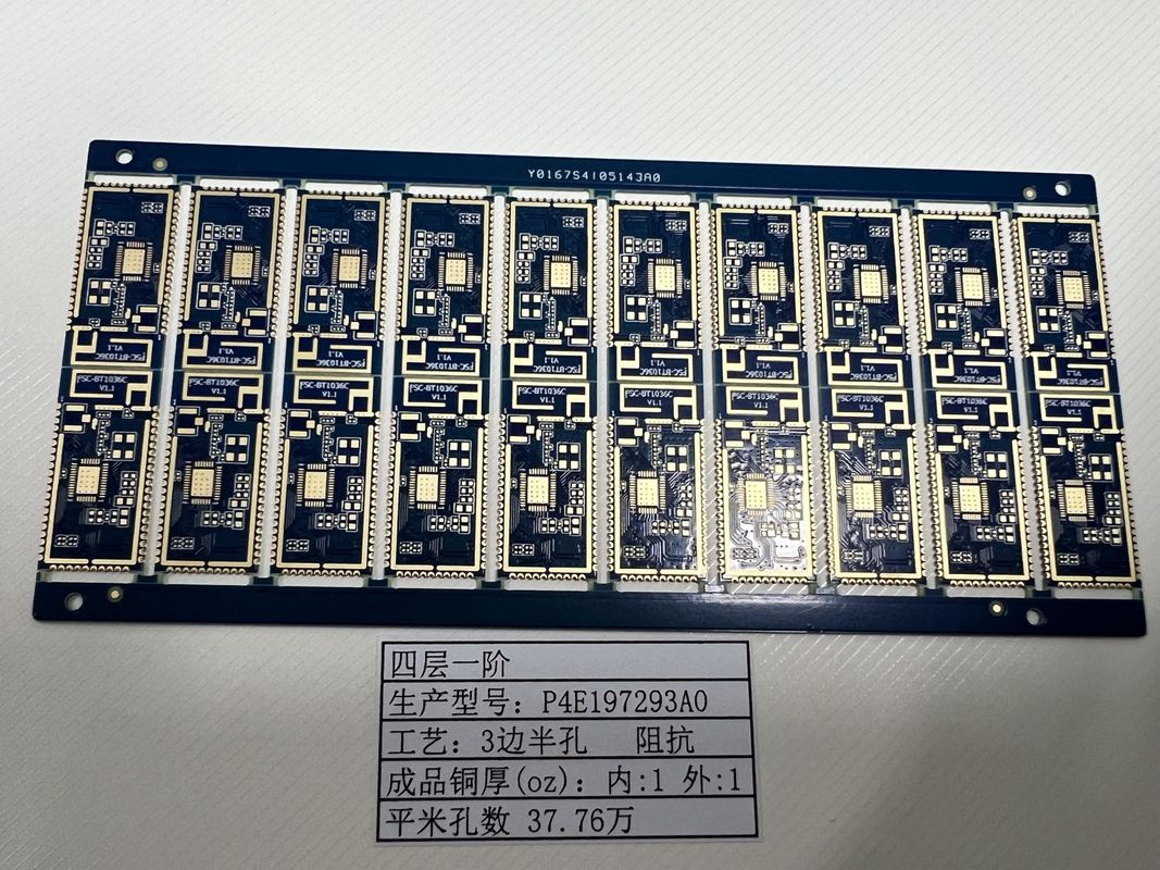 Fr4 It180 HDI PCB Board 4-20 ชั้น 0.1Mm ขนาดหลุมน้อย ISOLA 370HR
