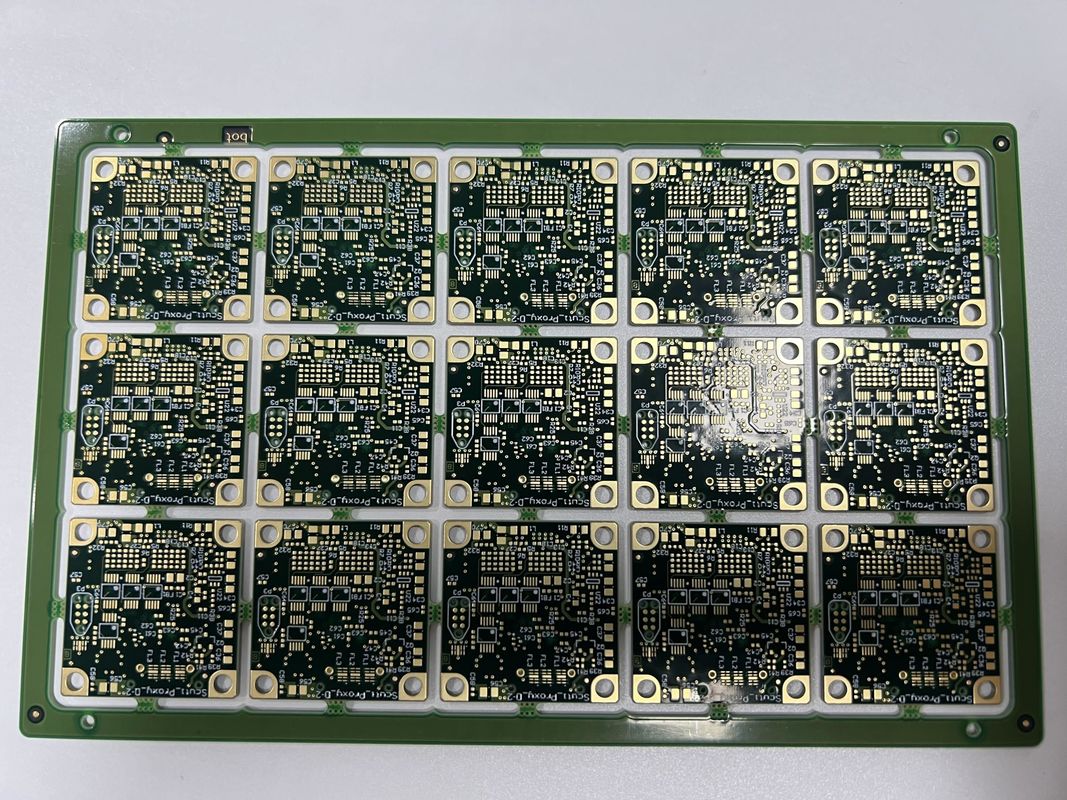 OEM 6 Layer High Speed PCB Board With Lamp Socket 0.4-3.2Mm การควบคุมความคับ