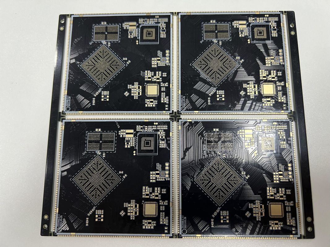 FR4 IT180 4-20 ชั้น HDI PCB บอร์ดที่มีการควบคุมอุดหนุนหลายชั้นและ 0.1mm Hole Nickel-Palladium BGA 0.2mm