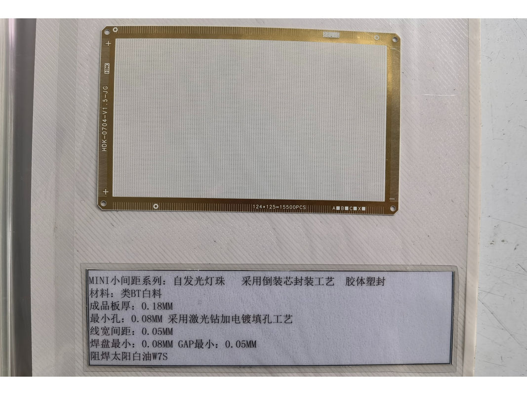 ENIG ปลายผิวเซรามิกหรือ BT สับสราต IC แข็งแรง PCB น้ําหนักทองแดง 1 oz