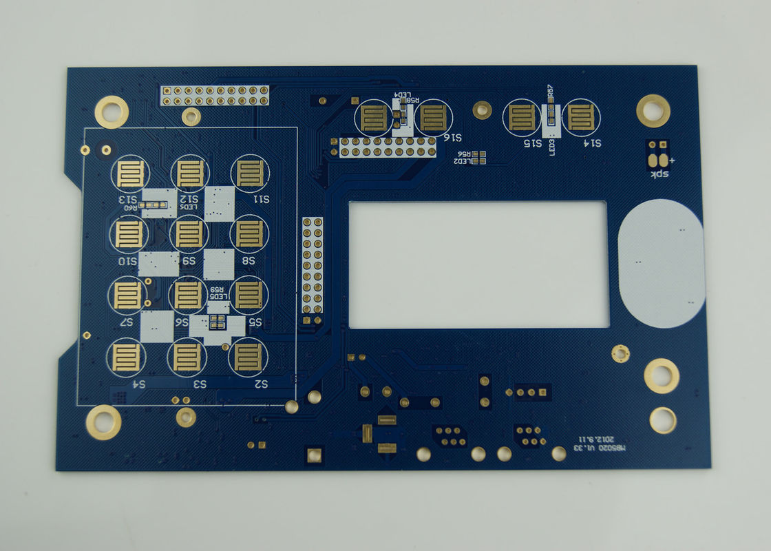 FR-4 วัตถุดิบ PCB ชั้นสอง 1.6 มม สําหรับสภาพแวดล้อมอุณหภูมิและแรงดัน