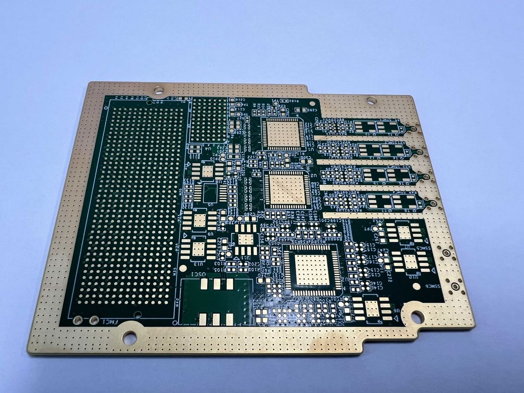 บอร์ด PCB ความเร็วสูงที่มีระยะห่างชั้นใน 0.15 มม. และการออกแบบหลายชั้น 8 ชั้น