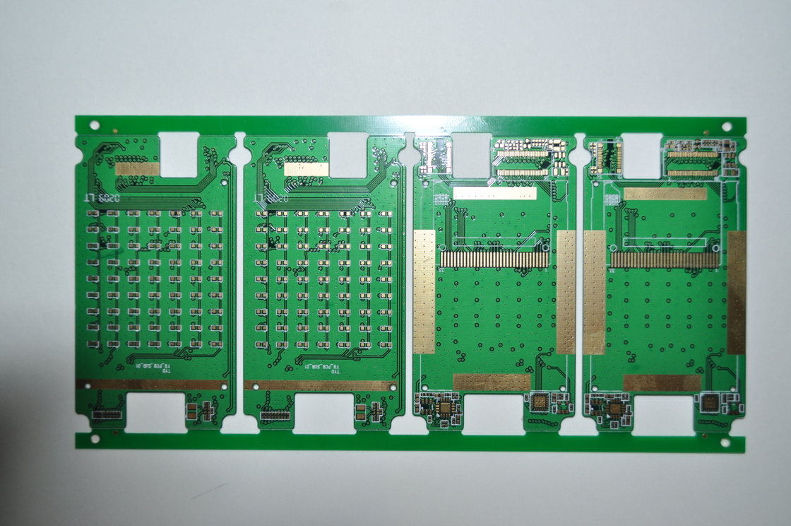 5 มิล สเปซคอนดิวเตอร์ PCB สองด้านที่มีเทคโนโลยีมาตรฐานและบริการออกแบบ PCB / PCB Assembly