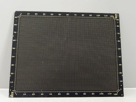4 Layer 1 OZ Copper HDI PCB Board with 0.1MM Min Hole Size for Lamp Socket ขนาดหลุมสําหรับโคมไฟ